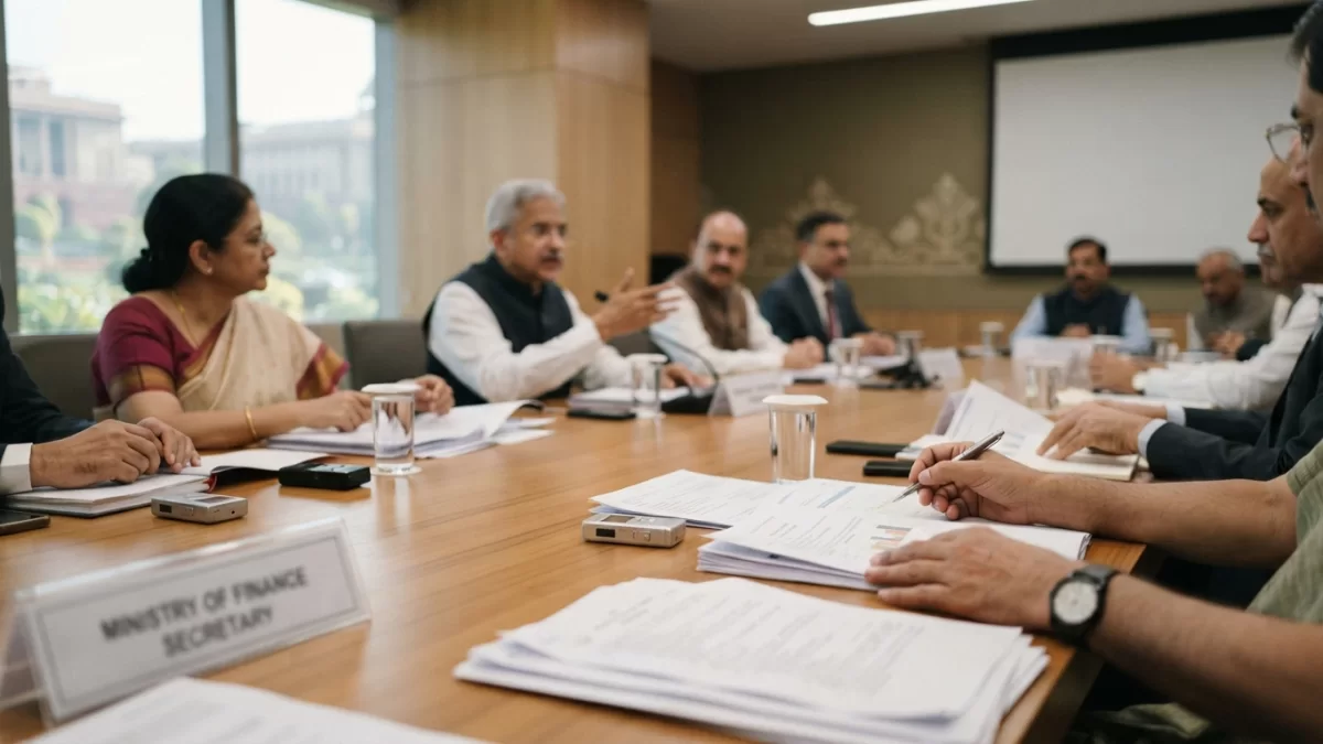 प्रधानमंत्री नरेंद्र मोदी ने विभिन्न मंत्रालयों के सचिवों के साथ उच्च स्तरीय बैठक की